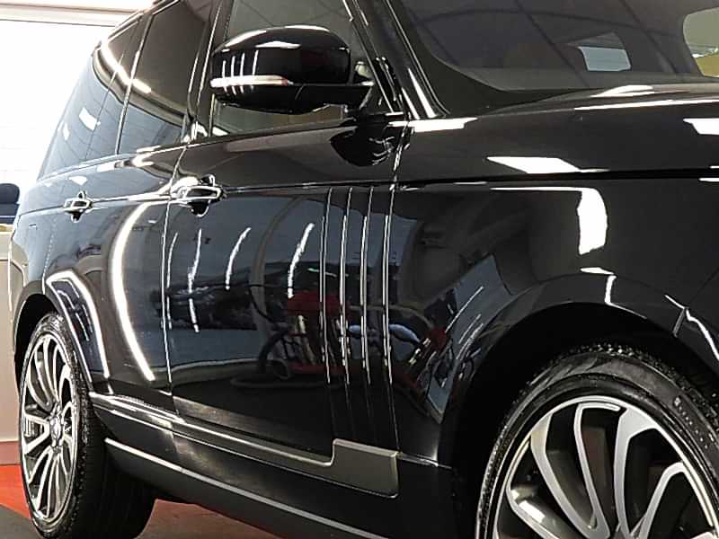 protezione nanotecnologia su land rover