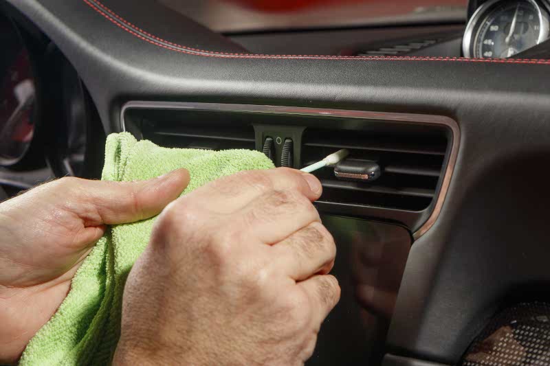 Spolvero bocchette dell'aria interni auto