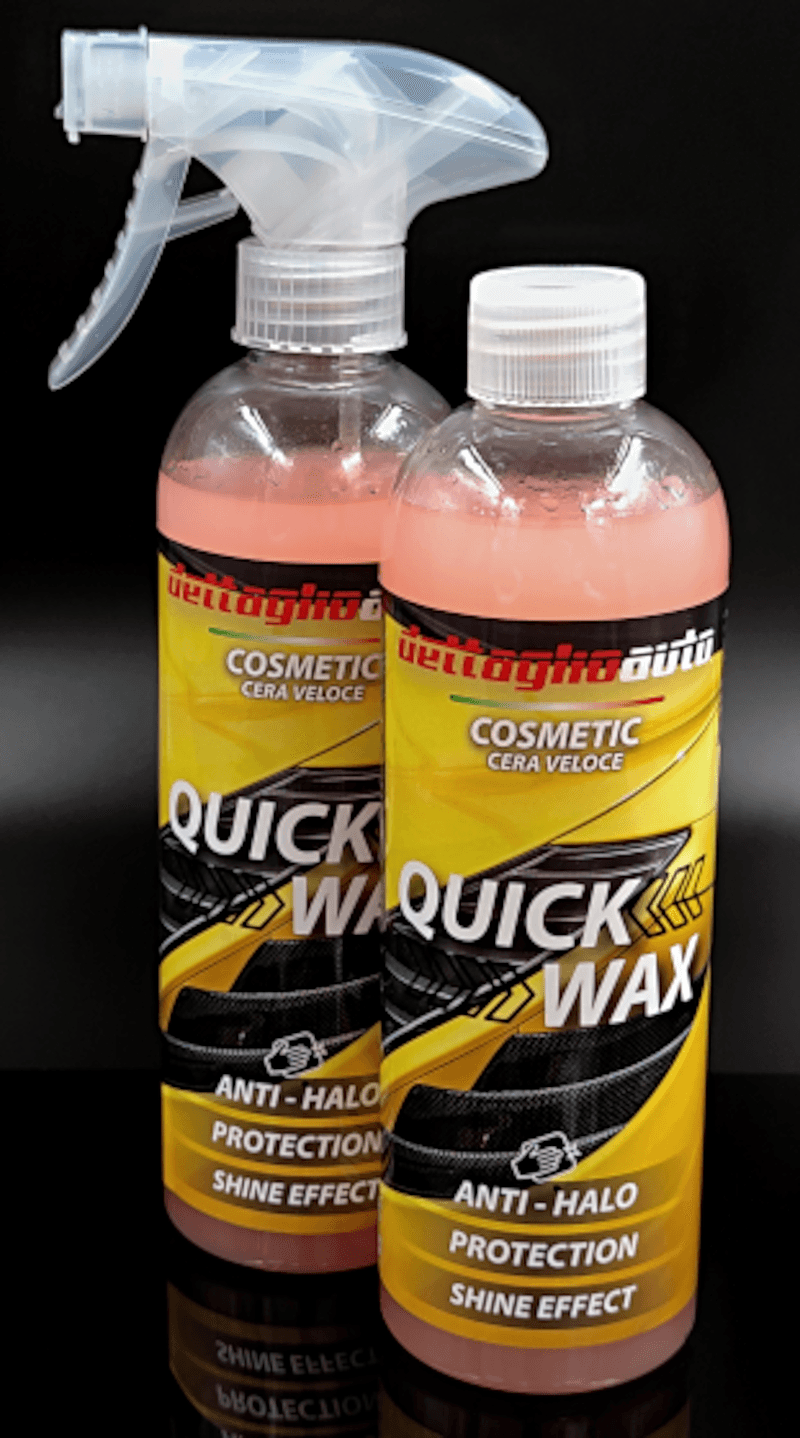 prodotti car detailling quick wax per cera esterni