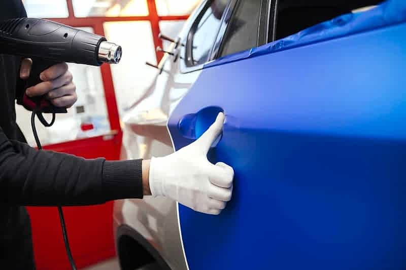 applicazione car wrapping