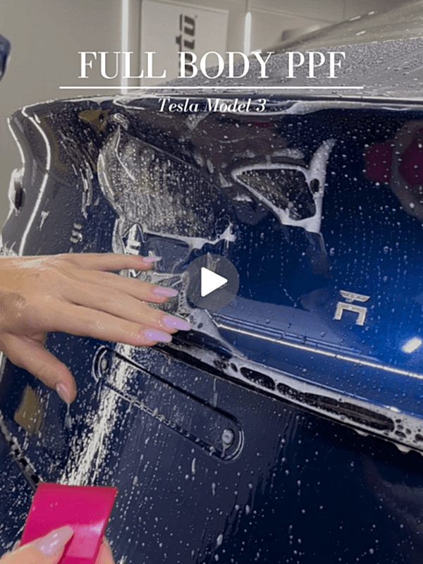 Applicazione ppf Tesla Model 3