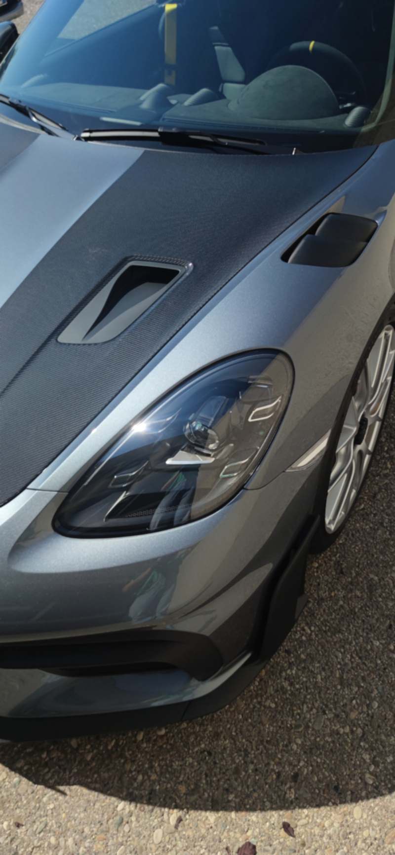 Porsche Spyder RS frontale
