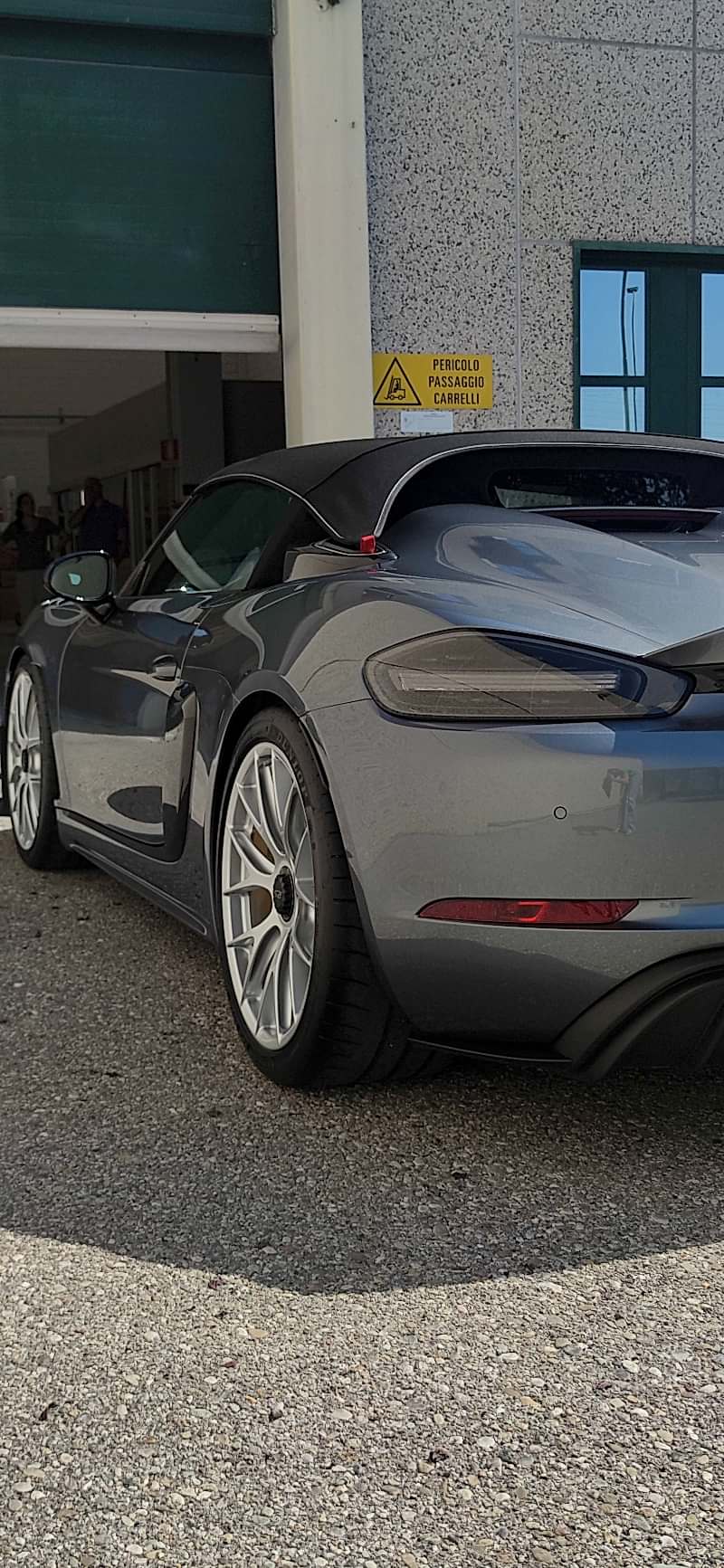 Porsche Spyder RS laterale